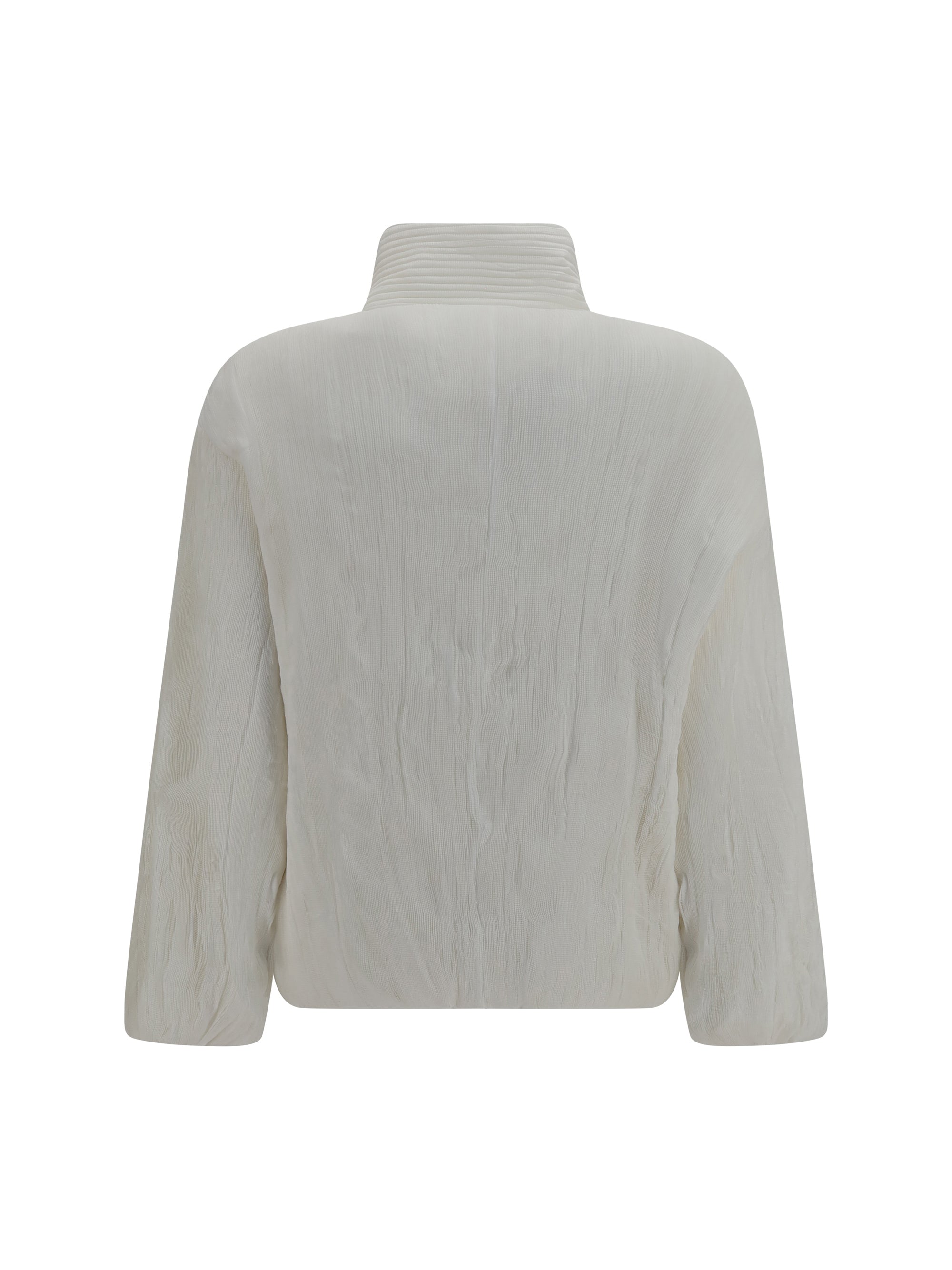 jacket short padded jacket with striped fabric