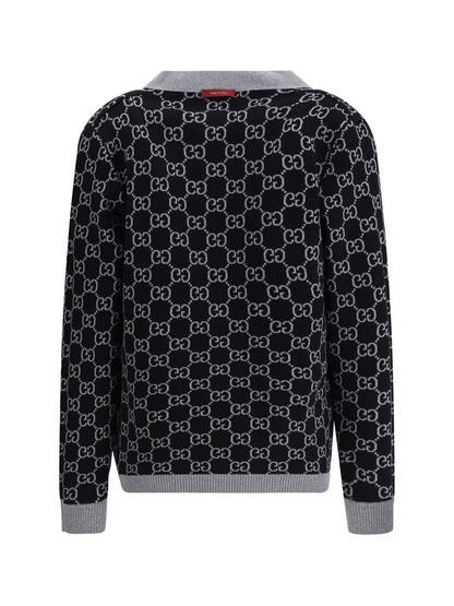 GUCCI M gg supreme reversible cardigan