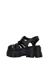 PRADA 37 oversize sandals 