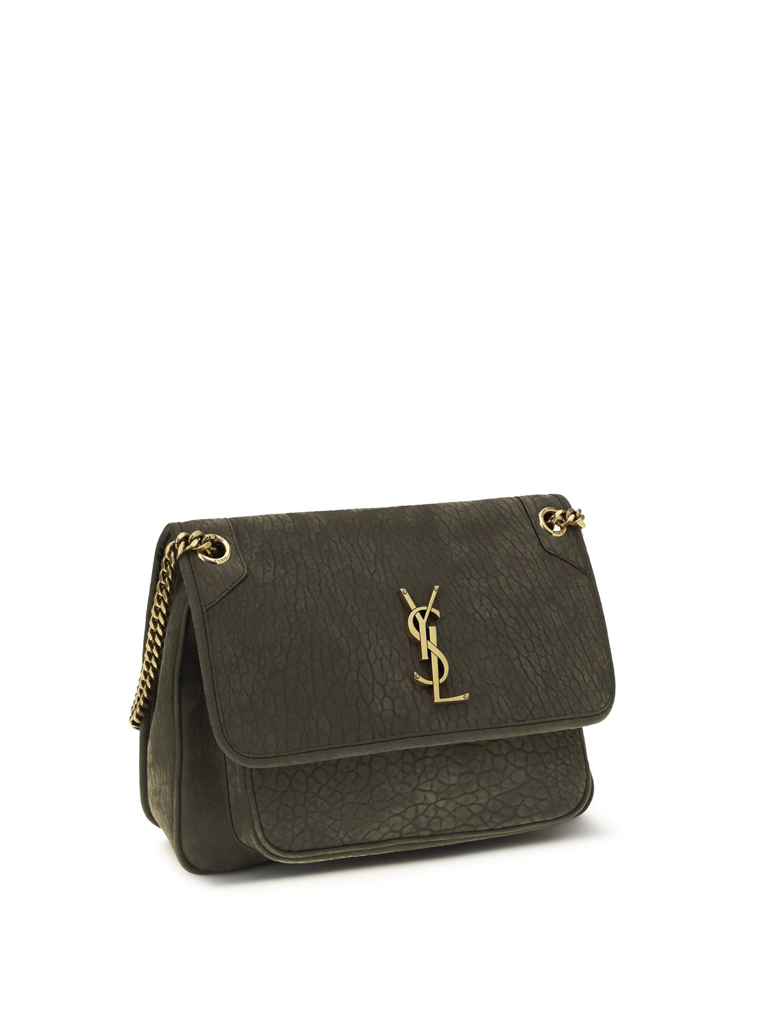 SAINT LAURENT OS large niki shoulder bag in lambskin
