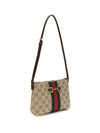 shoulder bag with horsebit