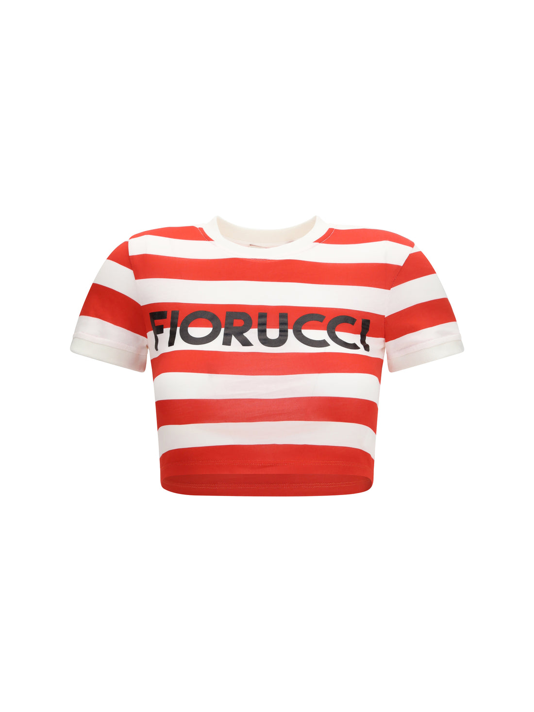 FIORUCCI S striped t-shirt with logo