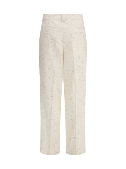 FABIANA FILIPPI 40 buttoned fabric pants