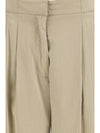iven silk and nylon pants