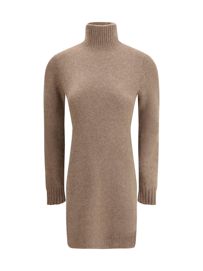 MAX MARA PURE L stretch cashmere mini dress