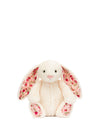 medium blossom blush bunny plush toy