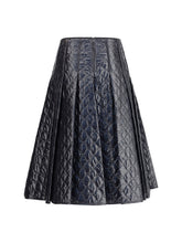 MONCLER 38 padded midi skirt