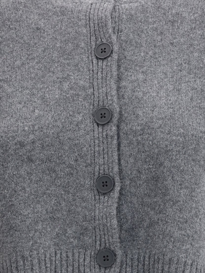 LOULOU DE SAISON L cashmere crop cardigan