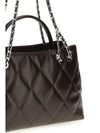 small fleming leather tote bag