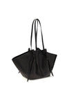 large raffia mochi shoulder bag