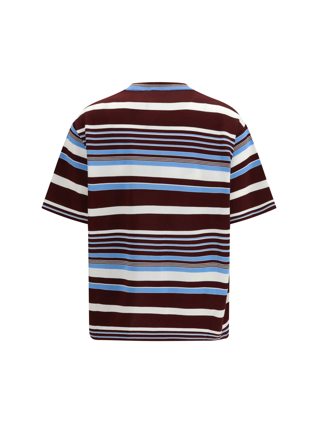 PRADA 42 embroidered cotton t-shirt