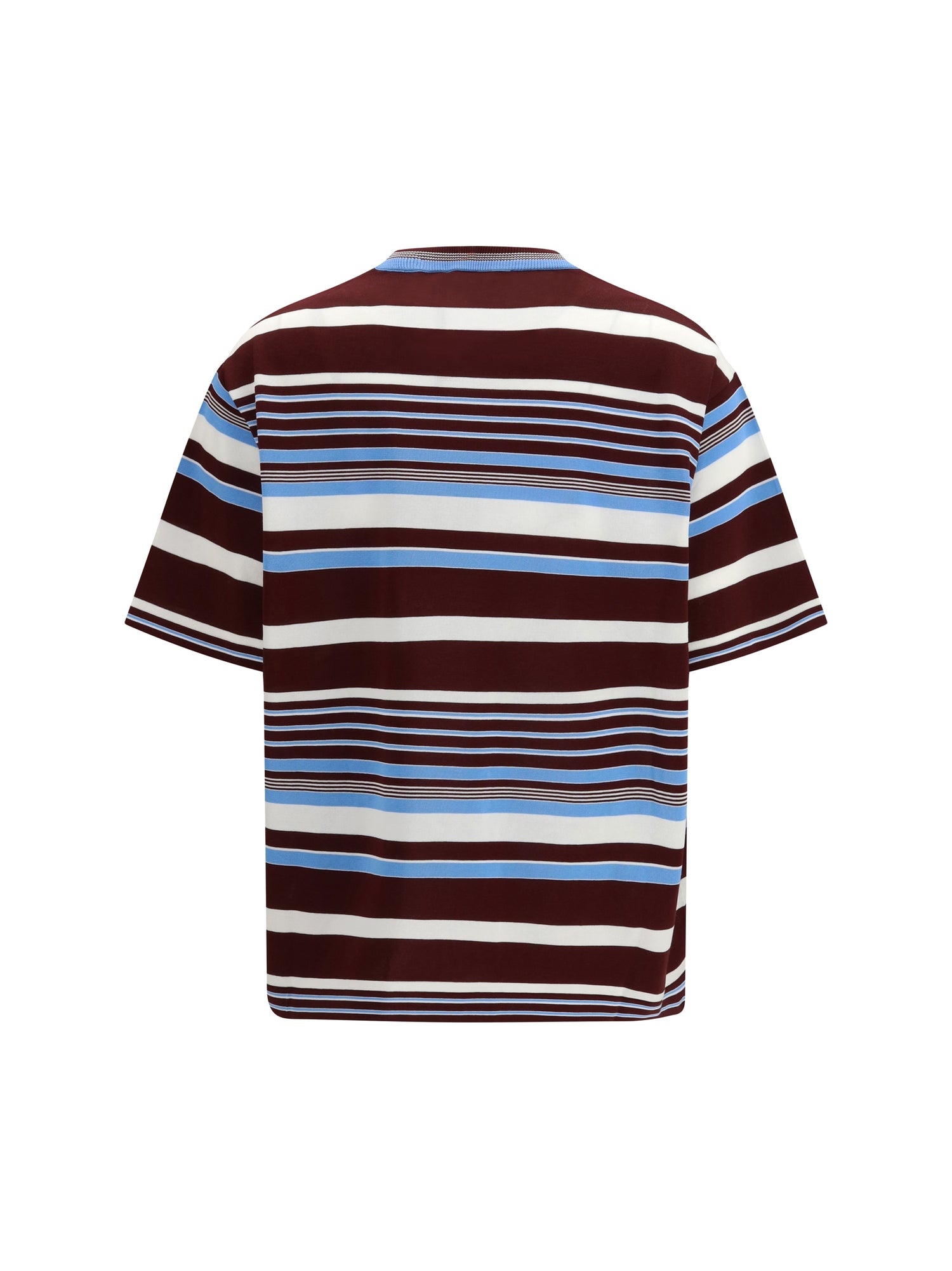 PRADA 42 embroidered cotton t-shirt