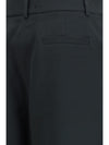 high-waisted wide-leg tailored pants