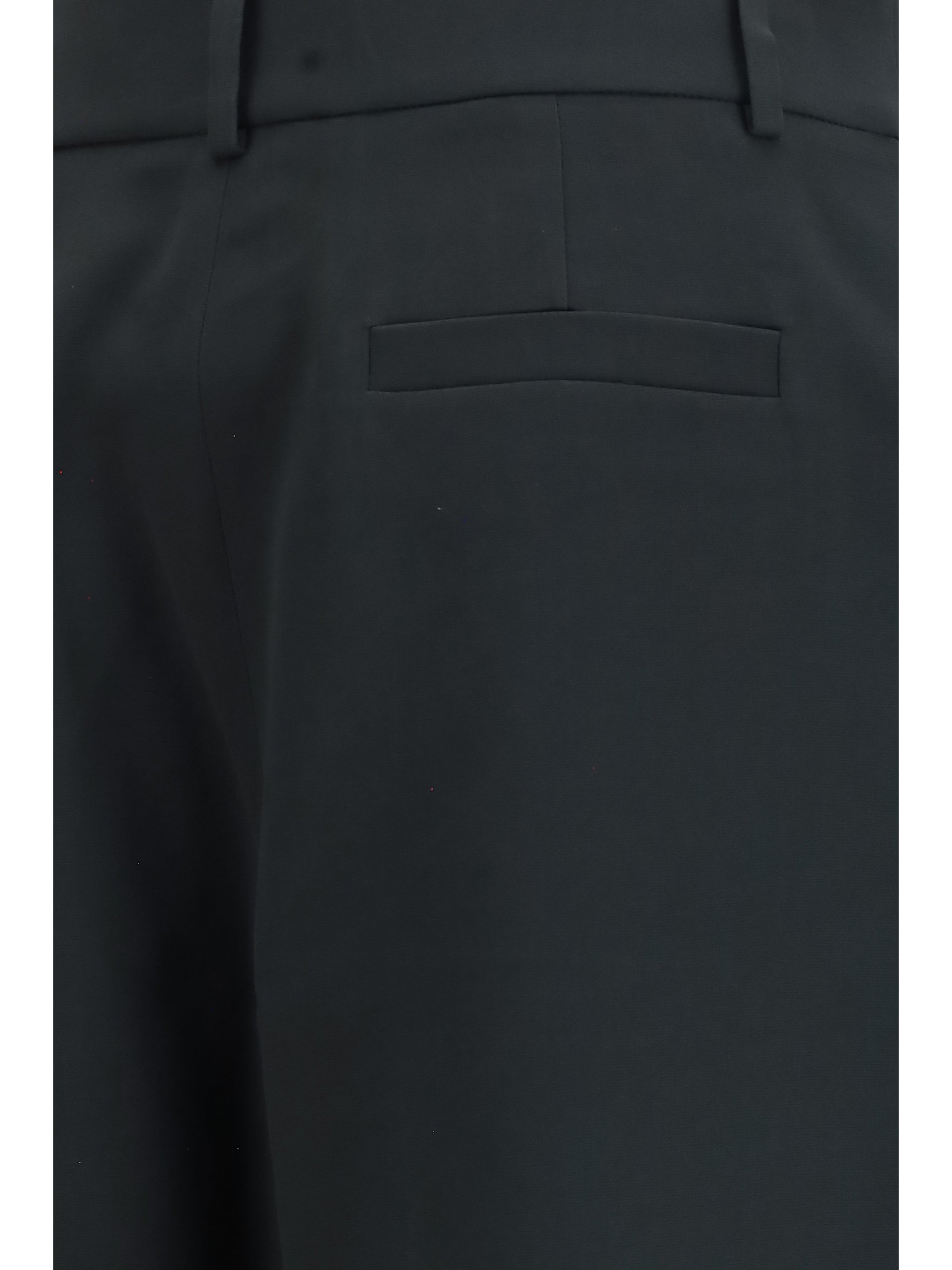high-waisted wide-leg tailored pants