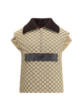 GUCCI 42 bomber gilet with single front pocket
