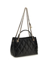 small fleming leather tote bag