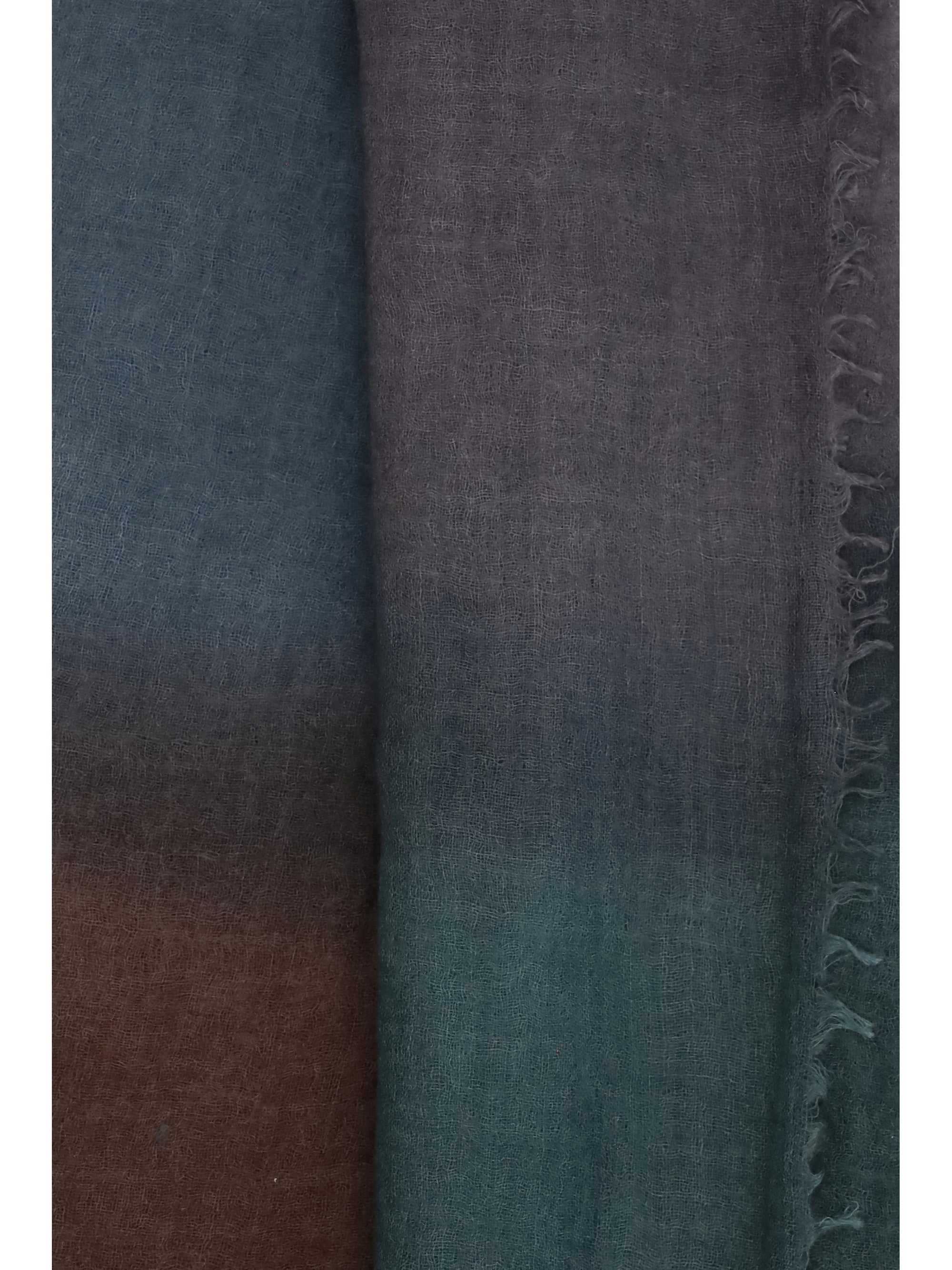 soufflé semi-felted degradé scarf