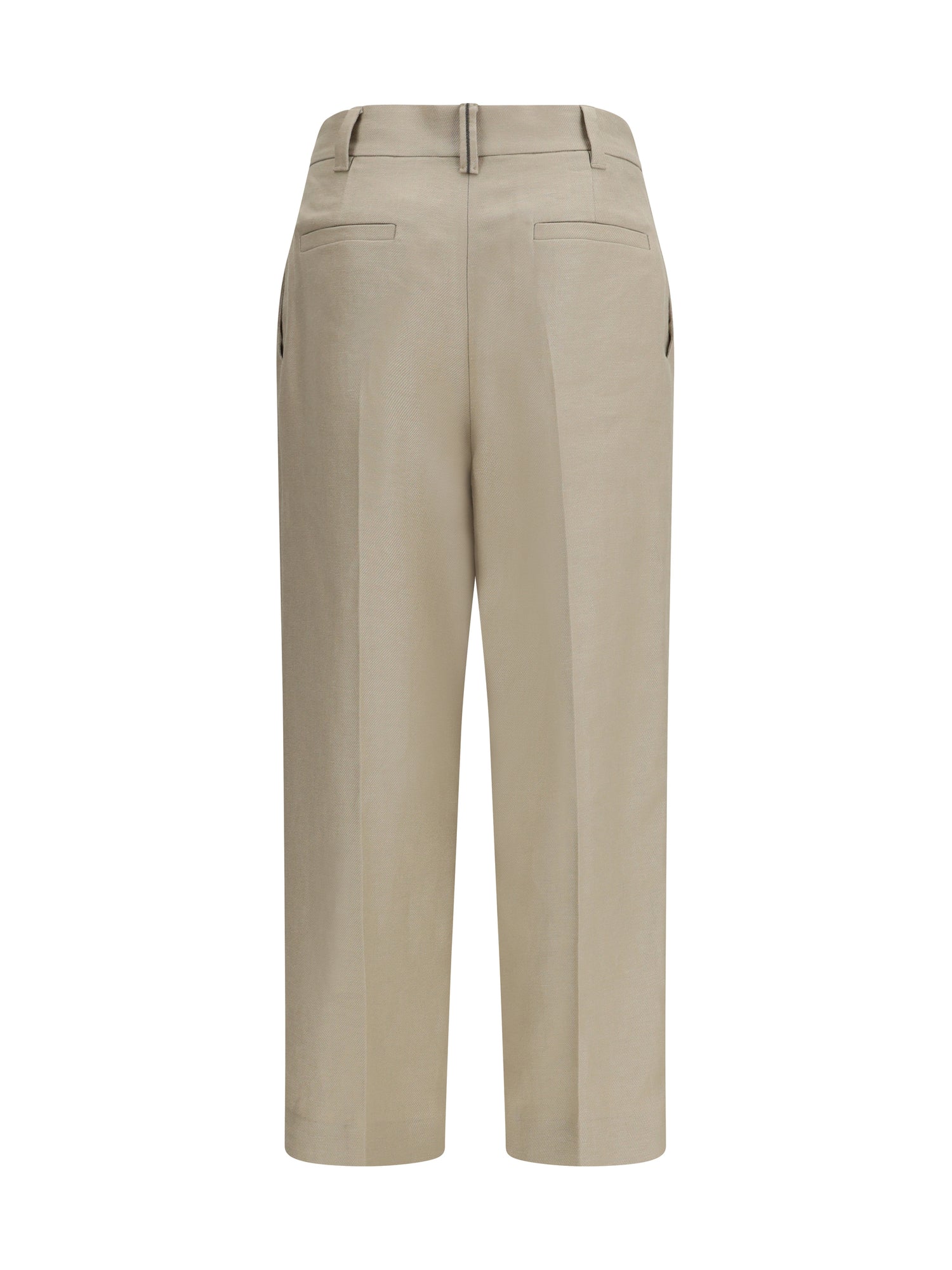 BRUNELLO CUCINELLI 38 linen trousers 