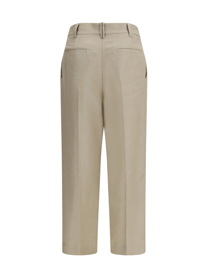 BRUNELLO CUCINELLI 38 linen trousers 