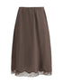 MAGDA BUTRYM 38 silk lace petticoat skirt