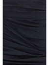 draped swim mini skirt