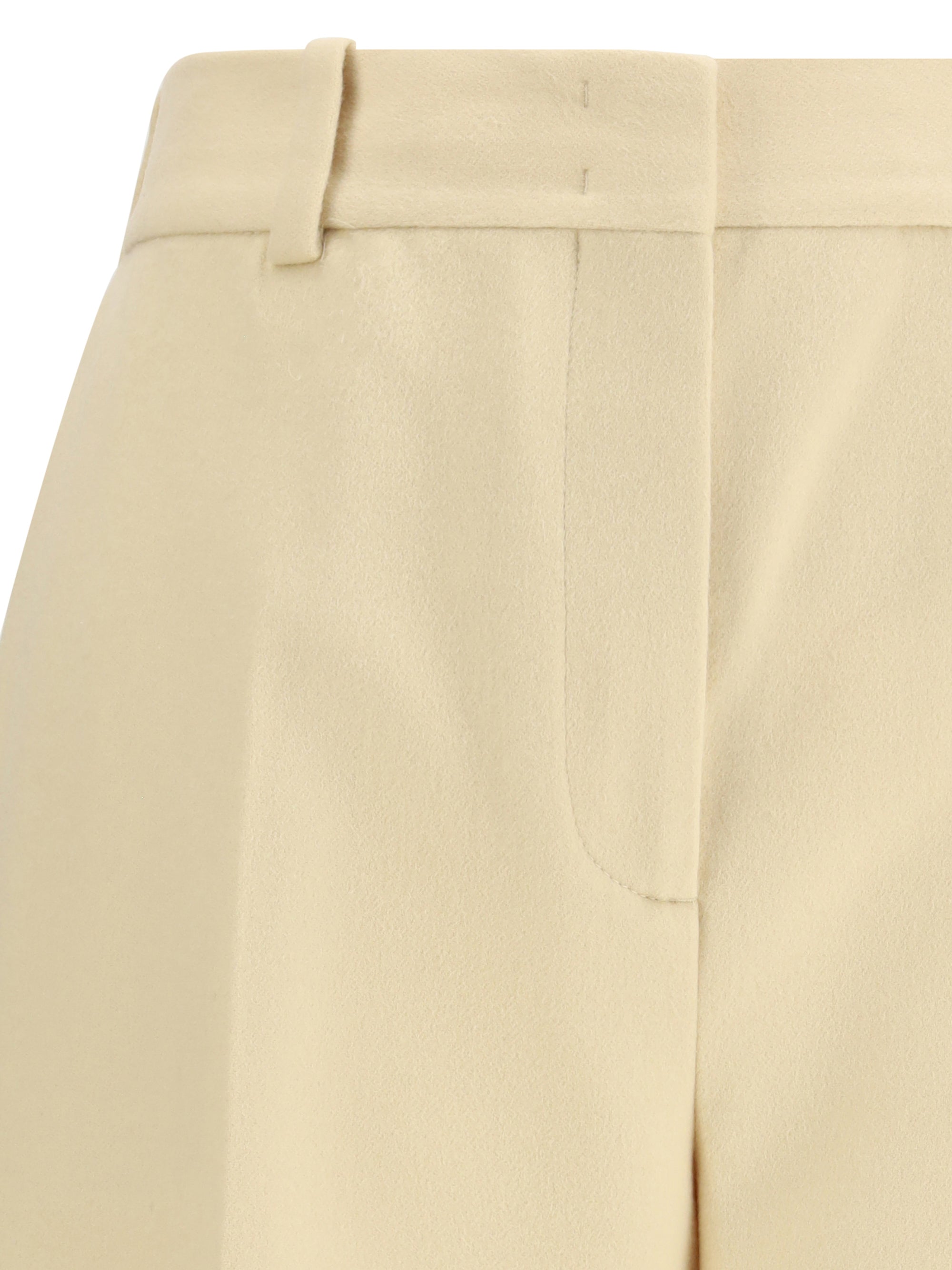 ERMANNO SCERVINO 40 virgin wool palazzo trousers