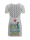 fitted recycled jersey dress