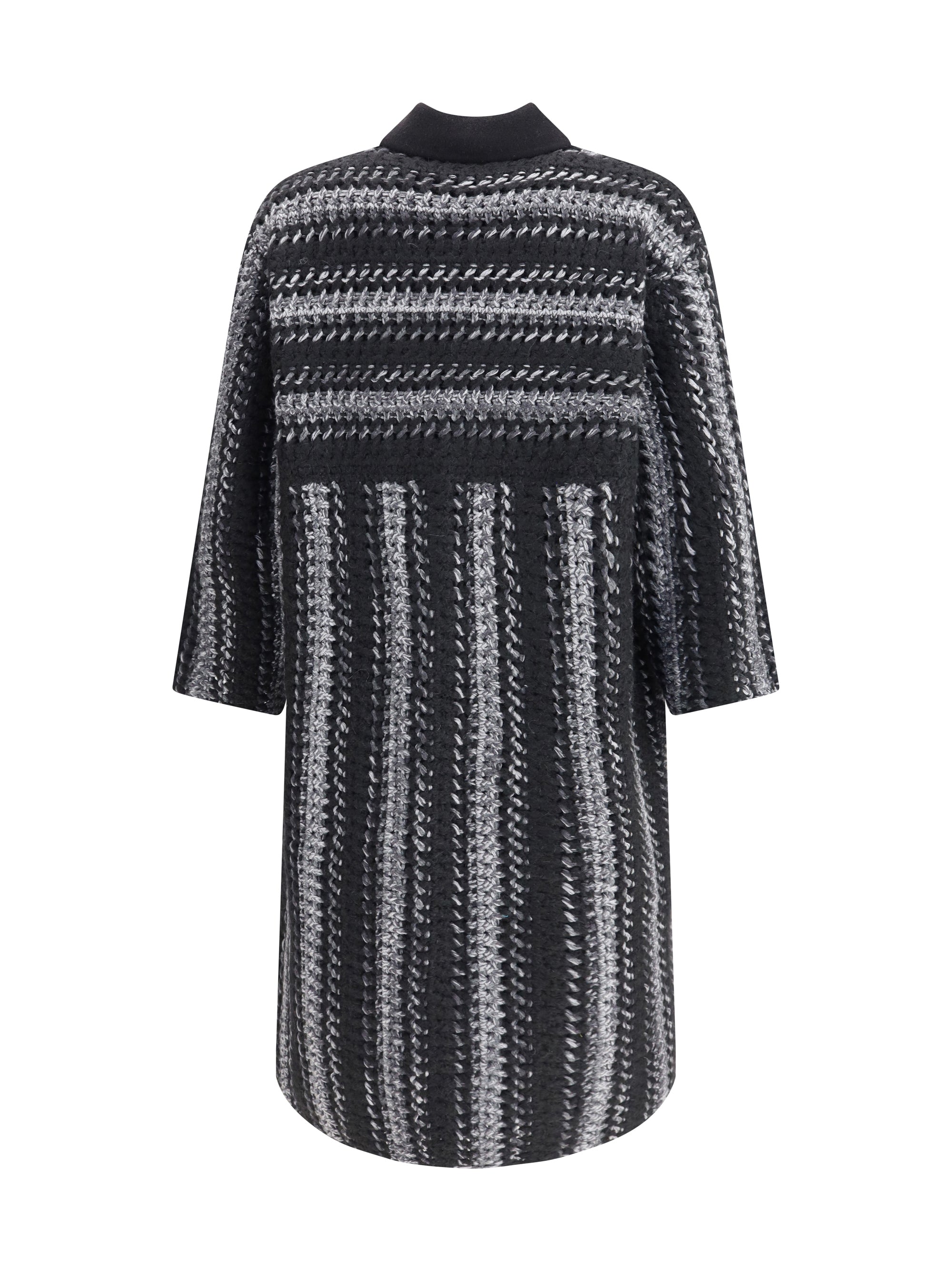 FABIANA FILIPPI 42 soft wool and cashmere double coat