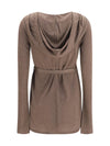 falda lyocell and silk blend cardigan
