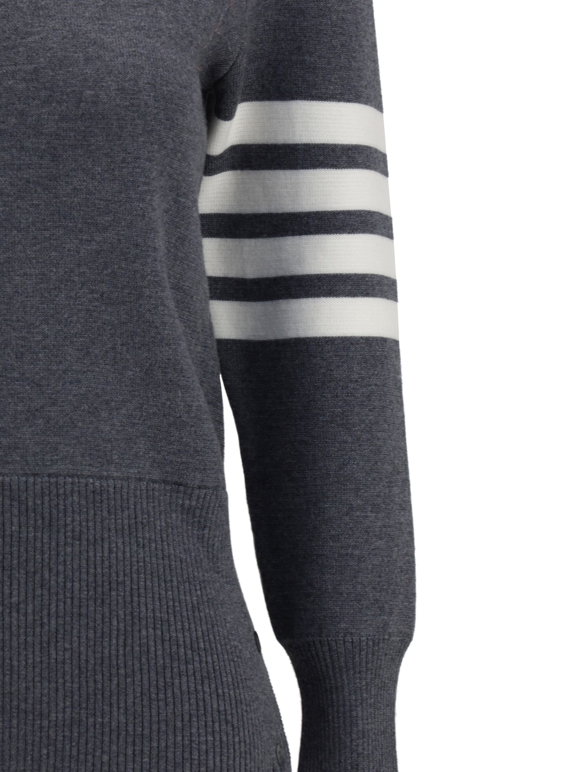 THOM BROWNE 38 virgin wool sweater