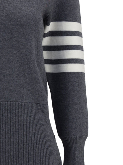 THOM BROWNE 38 virgin wool sweater