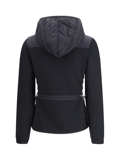 MONCLER GRENOBLE M hooded cardigan