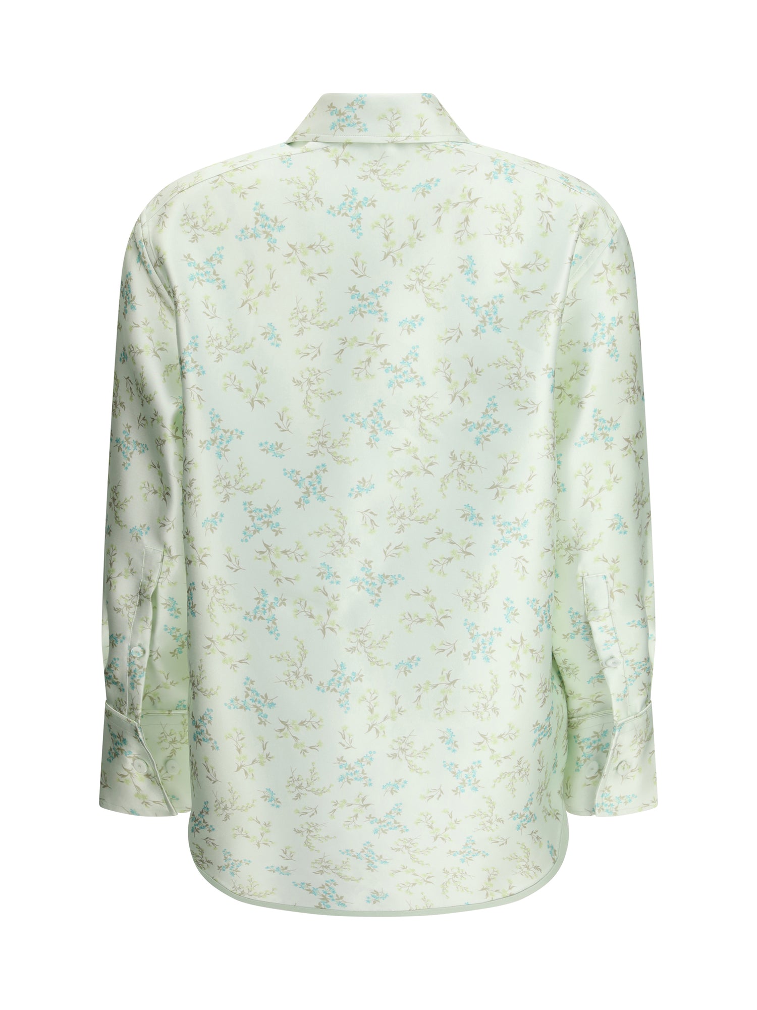 JIL SANDER 34 floral-print shirt 