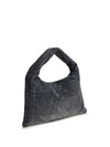 leather hop shoulder bag