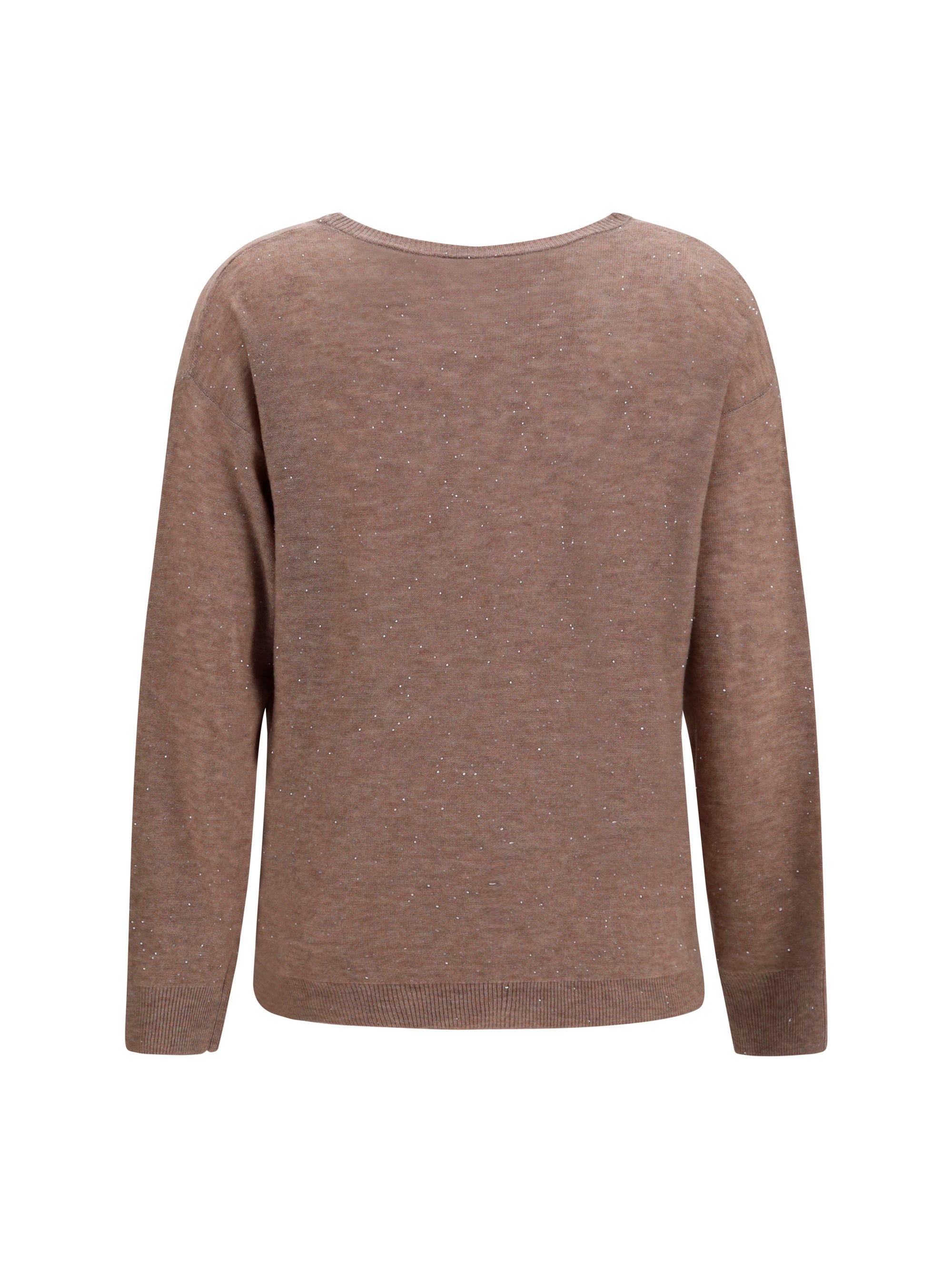 sequin-embellished sweater