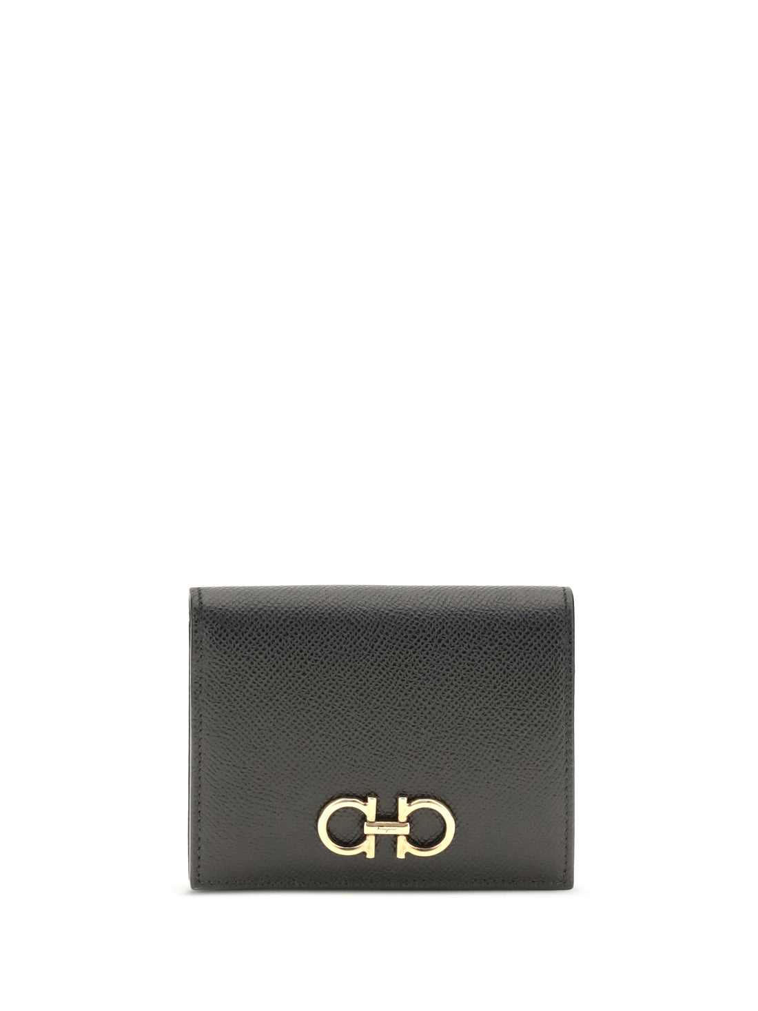 FERRAGAMO OS gancini calfskin wallet