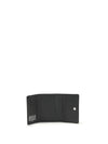 wallet with white stitch