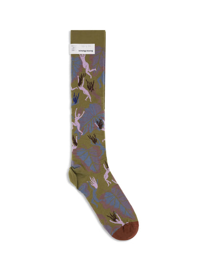 BONNE MAISON 36-38 absinthe spirits socks