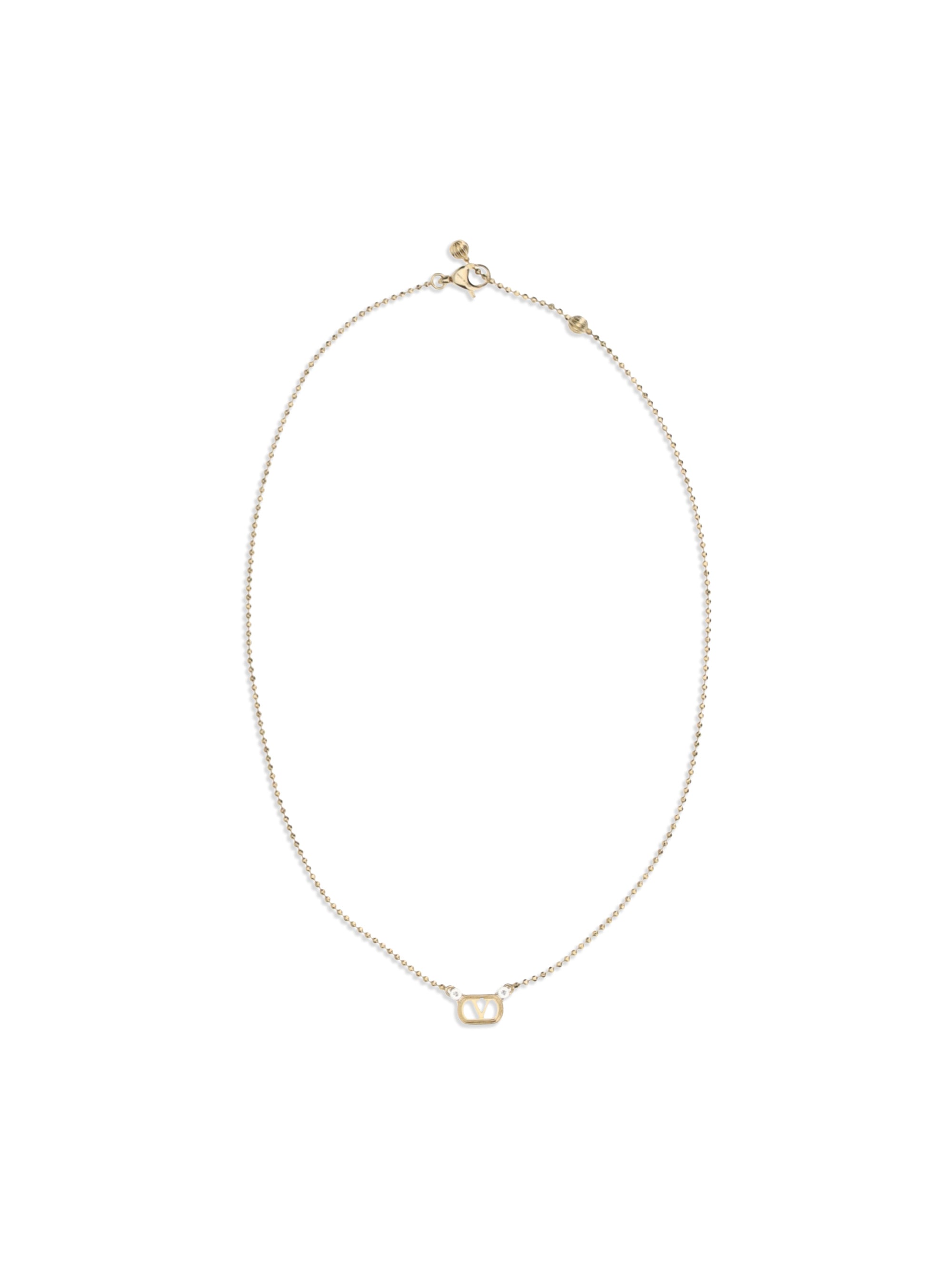 ovalette necklace with swarovsky® crystals