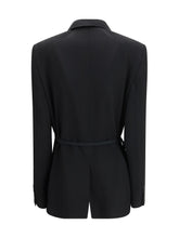 BALENCIAGA 36 wrap tailored jacket