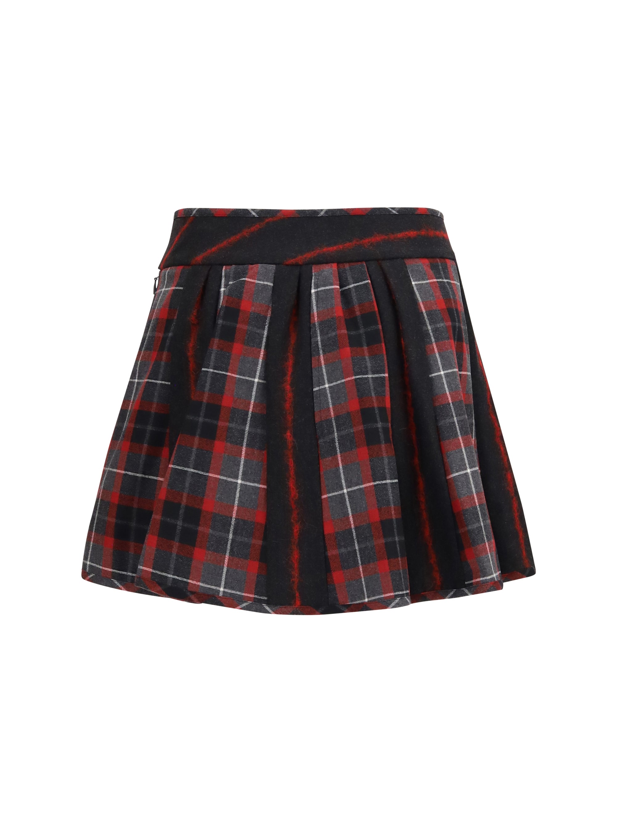 bell virgin wool mini skirt