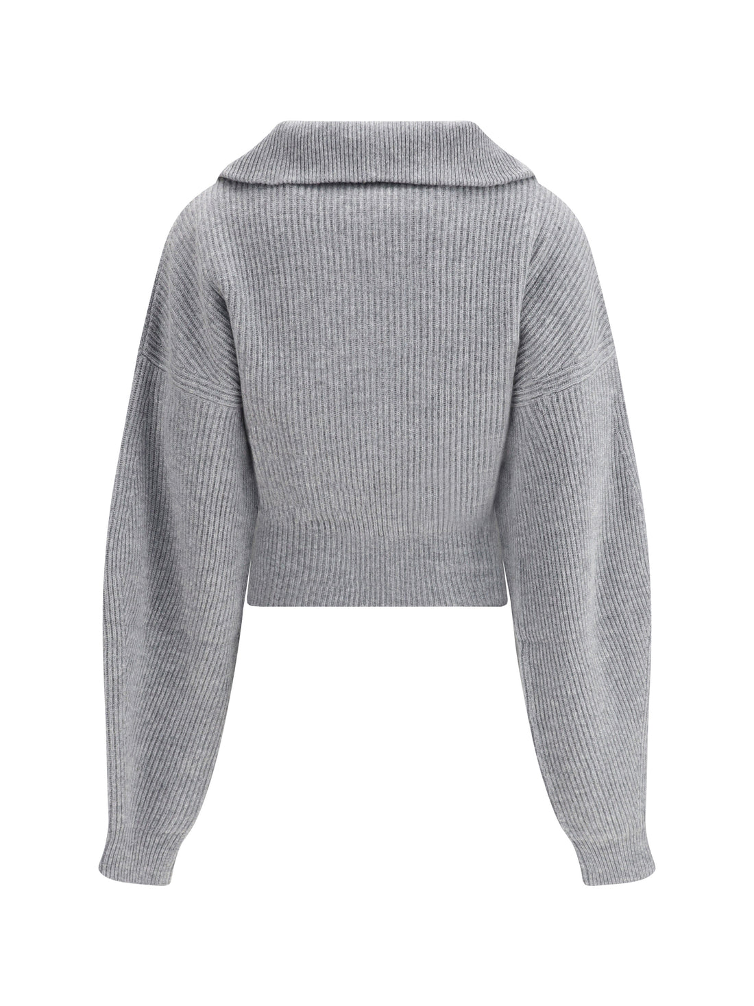 MAX MARA SPORTMAX M grey calipso cardigan