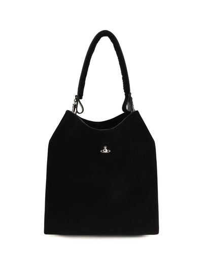 large lottie suede shopping bag