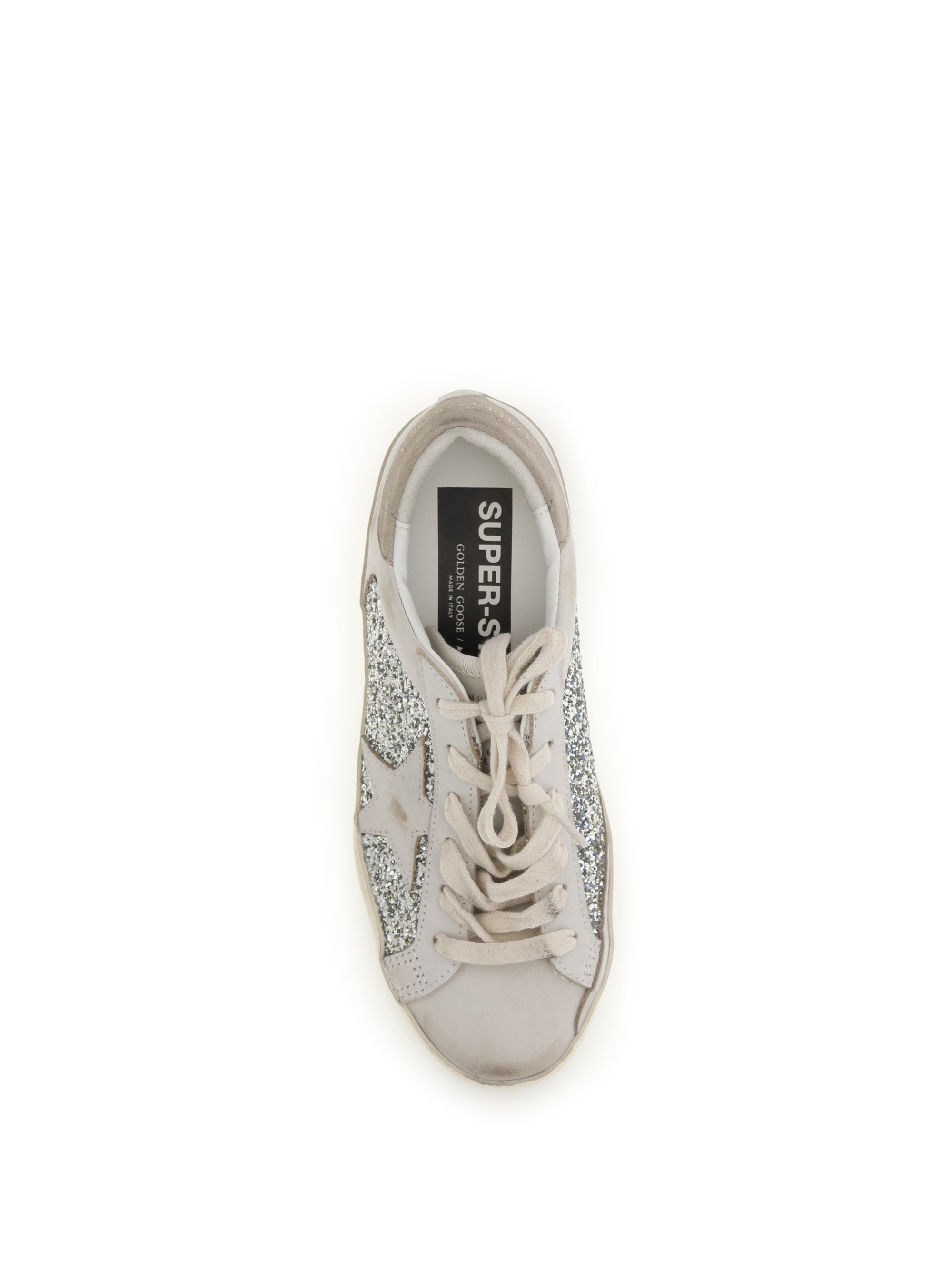 super star glitter sneakers