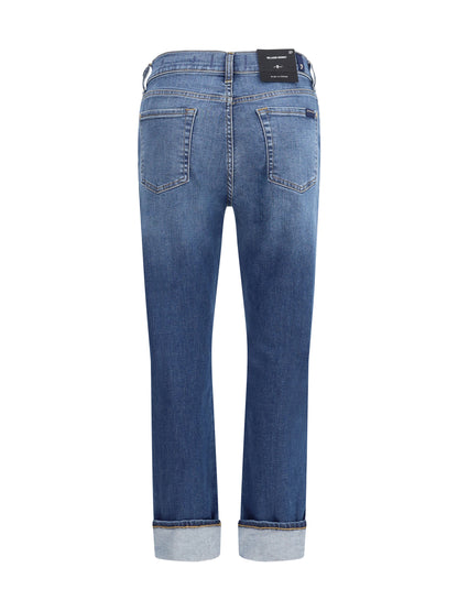 7FOR 24 relaxed skinny jeans