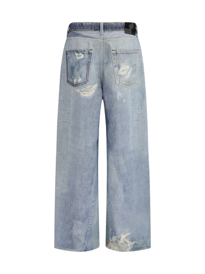 OUR LEGACY 40 digital denim print