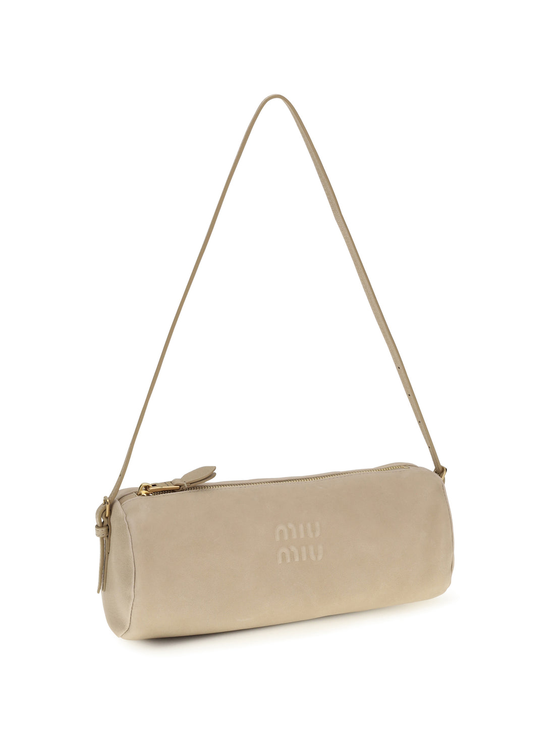 MIU MIU OS leather clutch bag