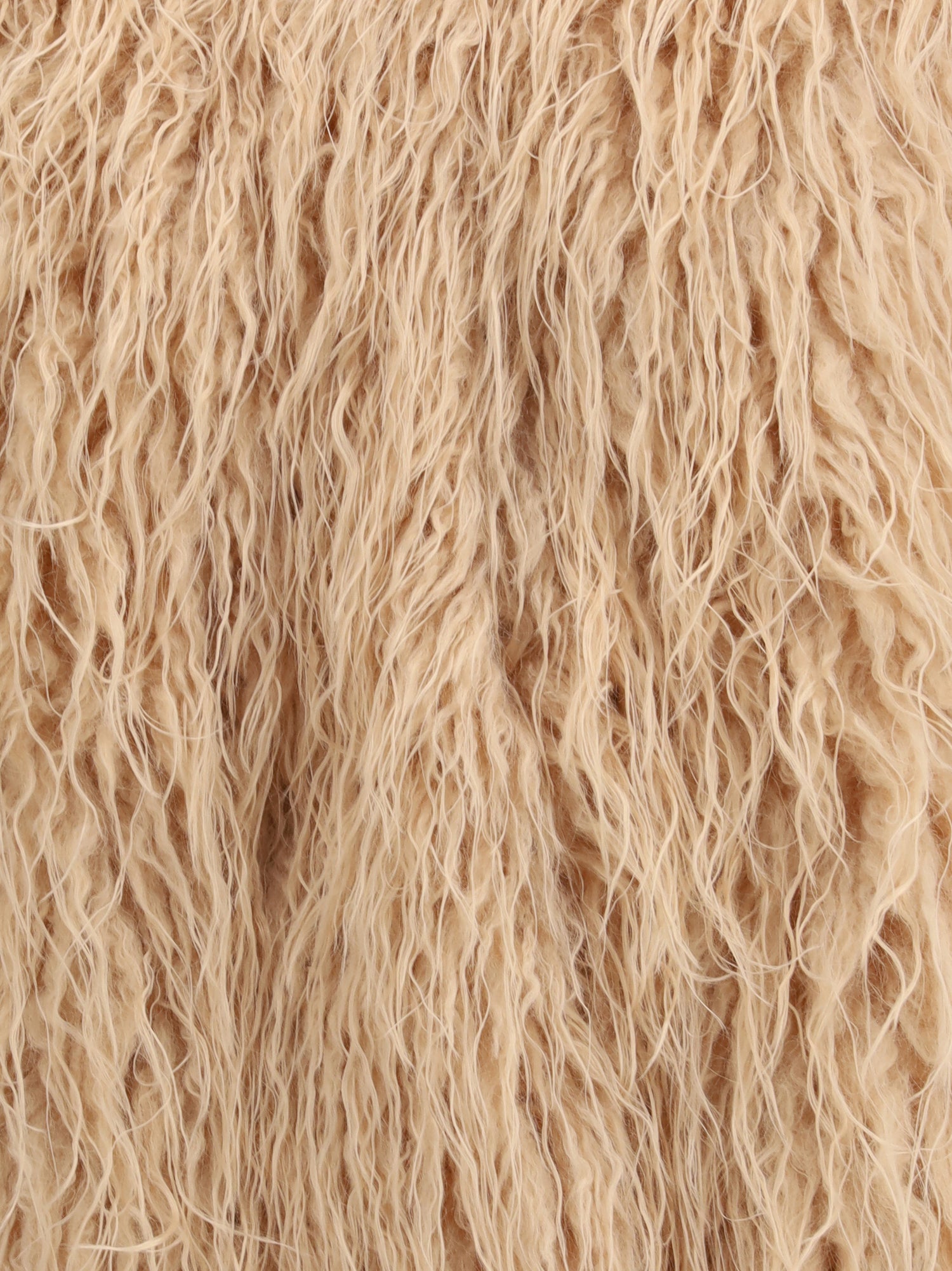 FORTE_FORTE 0 eco mongolia fur jacket 