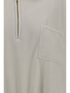 alva cropped zip sweatshirt