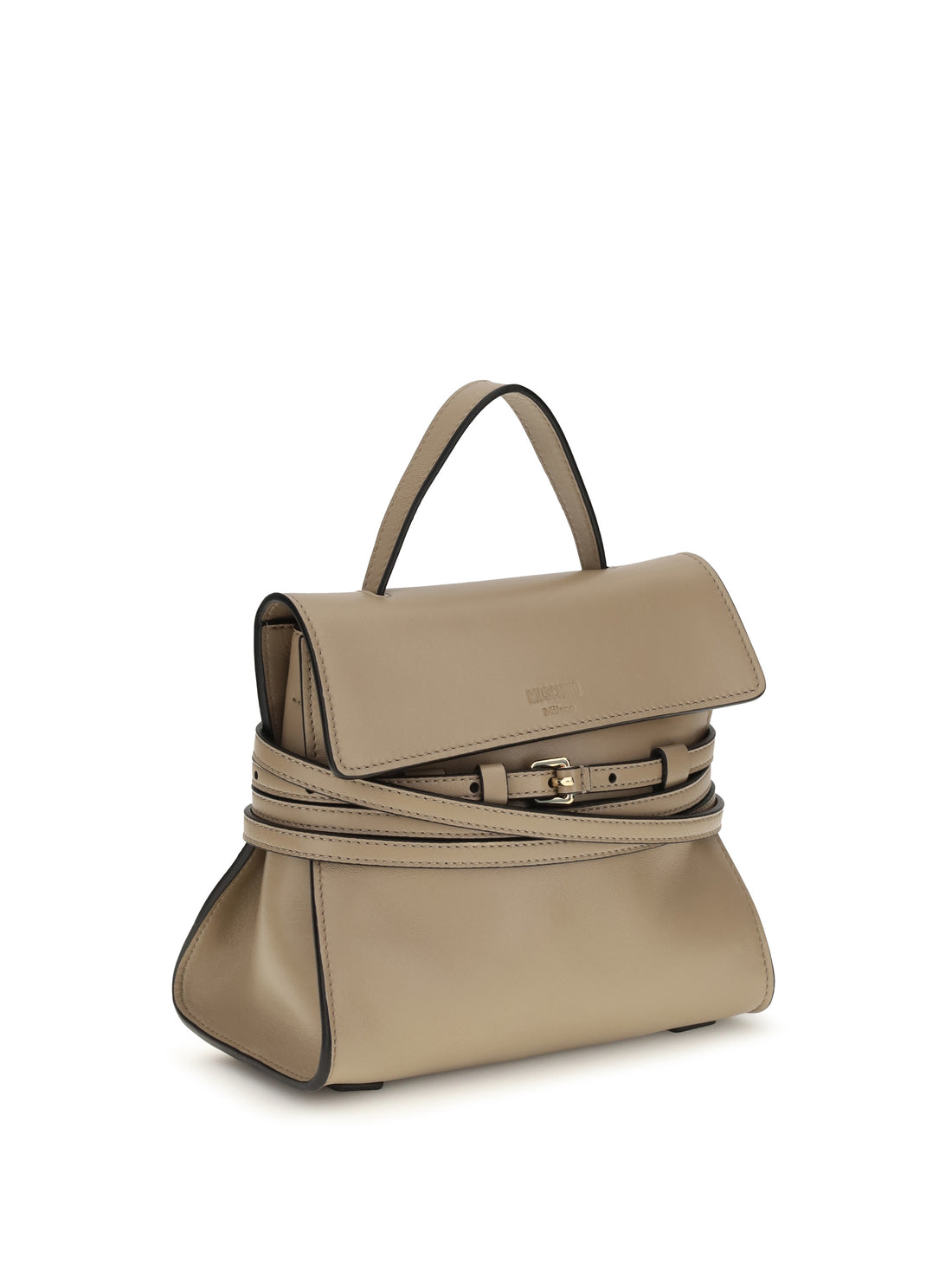 MOSCHINO OS tie me handbag